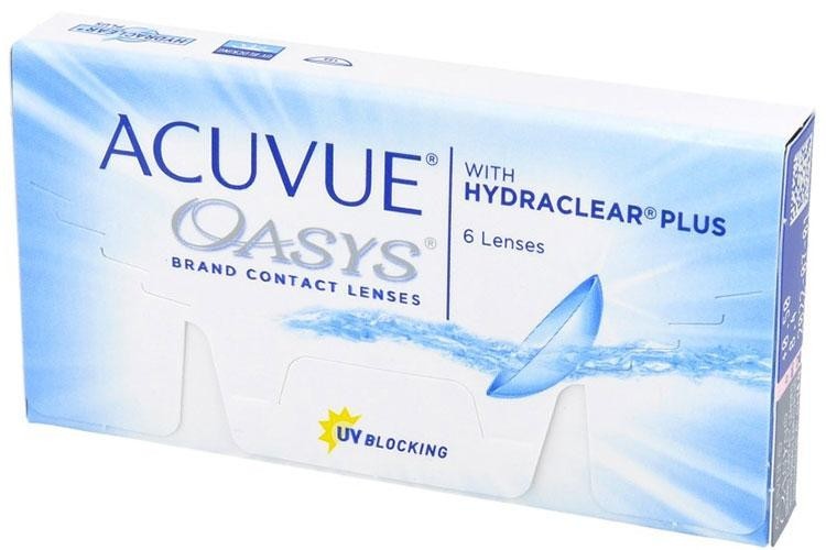 Kontaktní čočky Dvoutýdenní Acuvue Oasys (6 čoček)