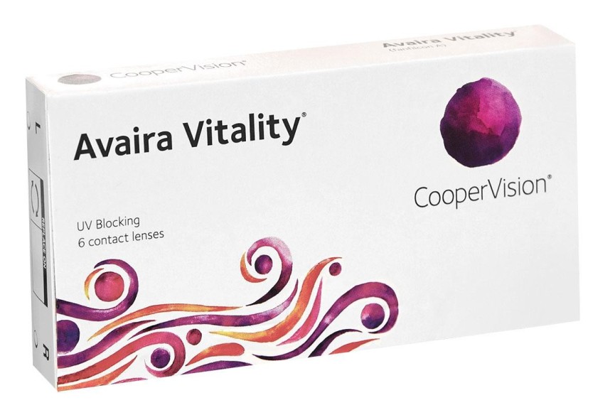 Kontaktní čočky Měsíční Avaira Vitality (6 čoček)