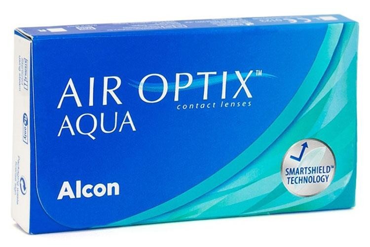 Kontaktní čočky Měsíční Air Optix Aqua (3 čočky)