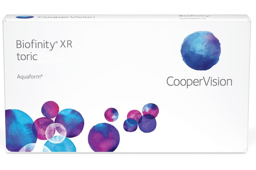 Kontaktní čočky Měsíční Biofinity XR Torické (3 čočky)