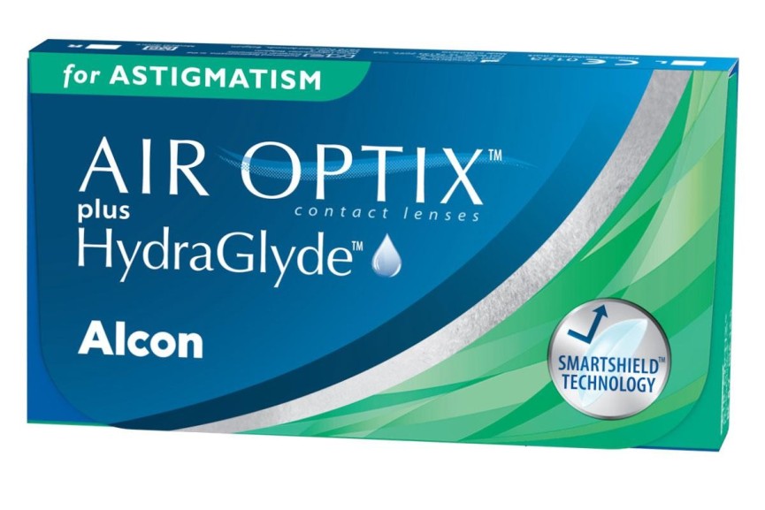 Kontaktní čočky Měsíční Air Optix plus HydraGlyde pre Astigmatizmus (3 čočky)