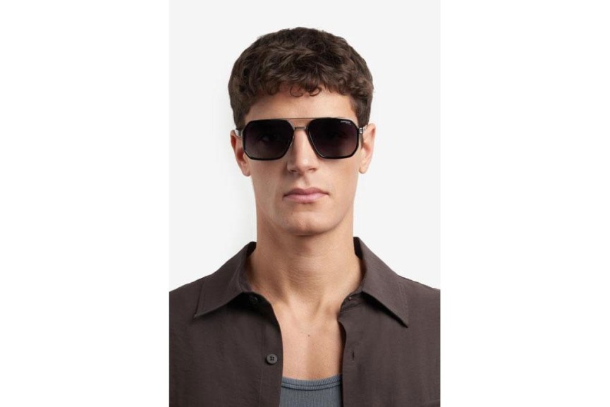 Sluneční brýle Carrera CARRERA1069/S ANS/WJ Polarized Obdélníkové Černé