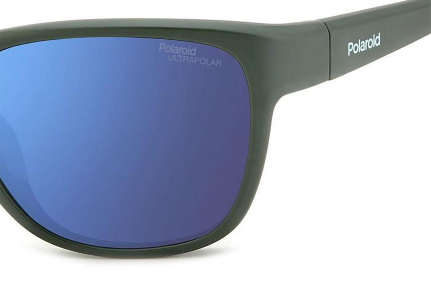 Sluneční brýle Polaroid PLD7051/S DLD/QG Polarized Obdélníkové Zelené