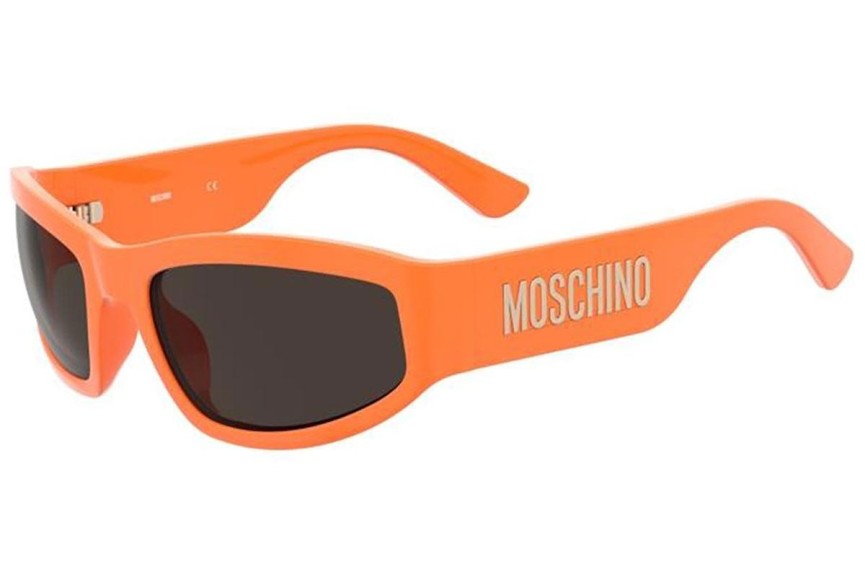 Sluneční brýle Moschino MOS164/S L7Q/70 Cat Eye Oranžové