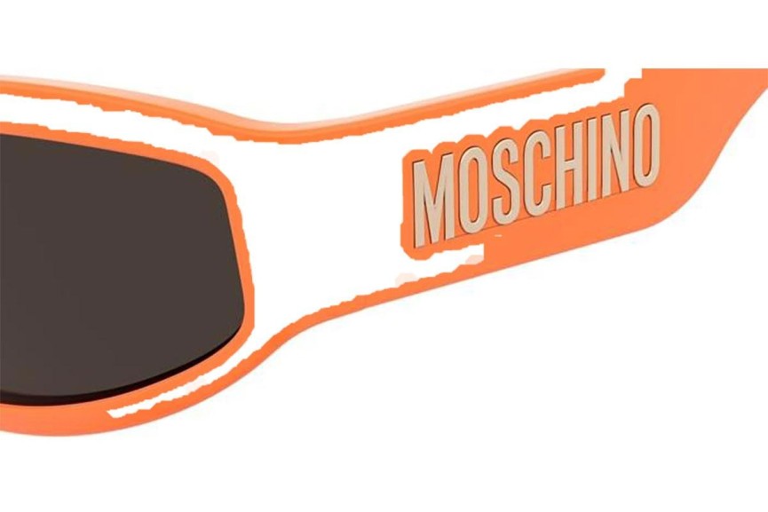 Sluneční brýle Moschino MOS164/S L7Q/70 Cat Eye Oranžové