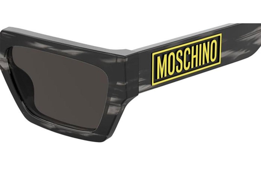 Sluneční brýle Moschino MOS166/S 2W8/IR Obdélníkové Šedé