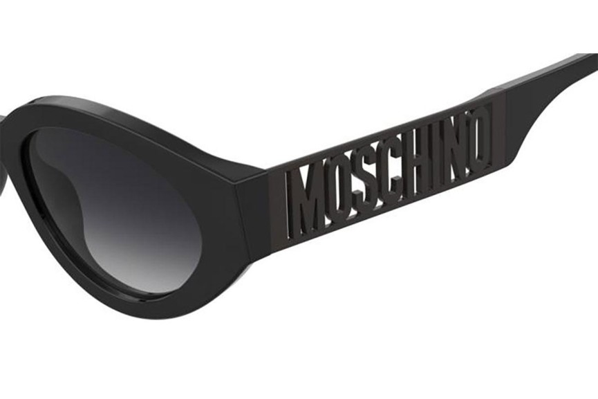 Sluneční brýle Moschino MOS160/S 807/9O Oválné Černé