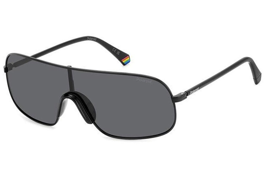 Sluneční brýle Polaroid PLD6222/S 003/M9 Polarized Jednolité | Shield Černé