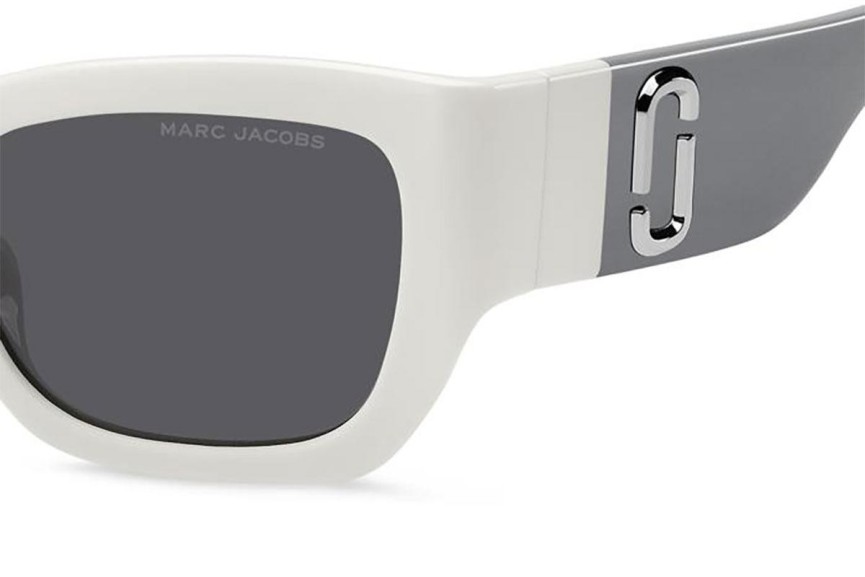 Sluneční brýle Marc Jacobs MARC723/S SZJ/IR Obdélníkové Bílé