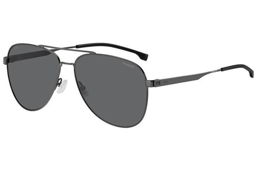 Sluneční brýle BOSS BOSS1641/S V81/M9 Polarized Pilot Šedé