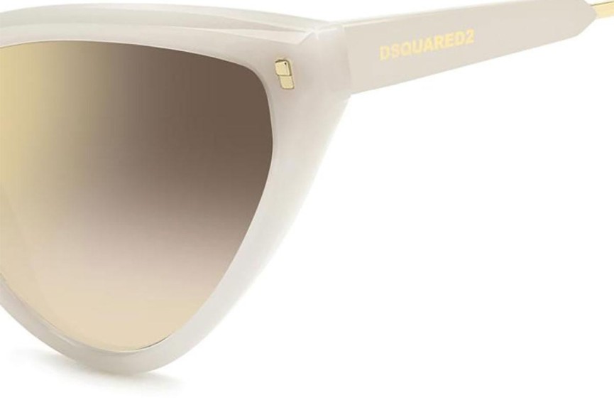 Sluneční brýle Dsquared2 D20134/S SZJ/JL Cat Eye Bílé