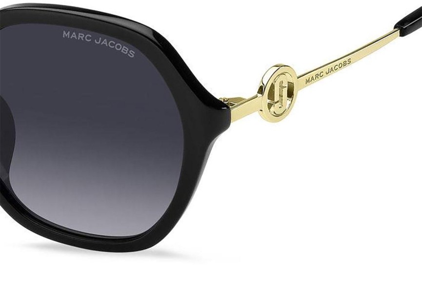 Sluneční brýle Marc Jacobs MARC728/F/S 807/9O Obdélníkové Černé