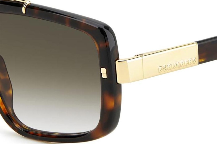 Sluneční brýle Dsquared2 D20120/S 086/9K Obdélníkové Havana