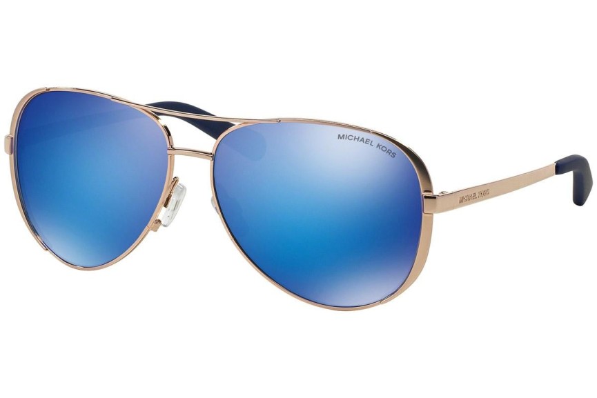 Sluneční brýle Michael Kors Chelsea MK5004 100325 Pilot Zlaté