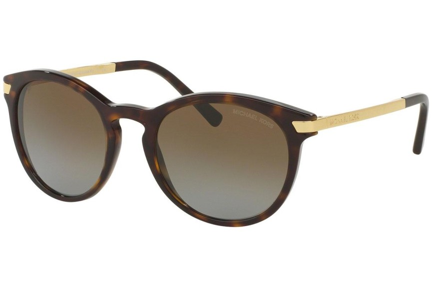 Sluneční brýle Michael Kors Adrianna III MK2023 3106T5 Polarized Okrouhlé Havana