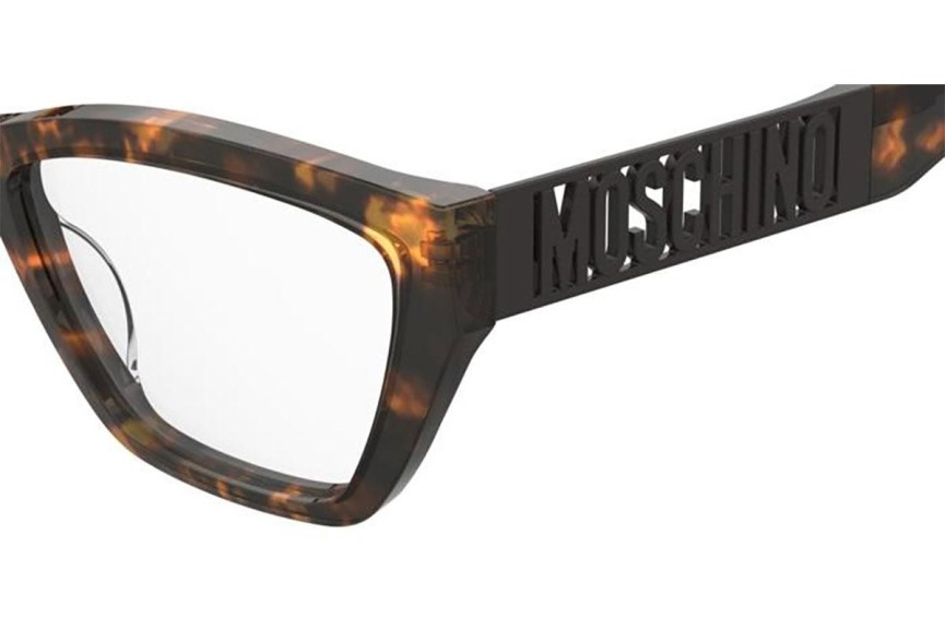 Brýle Moschino MOS634 086 Obdélníkové Havana