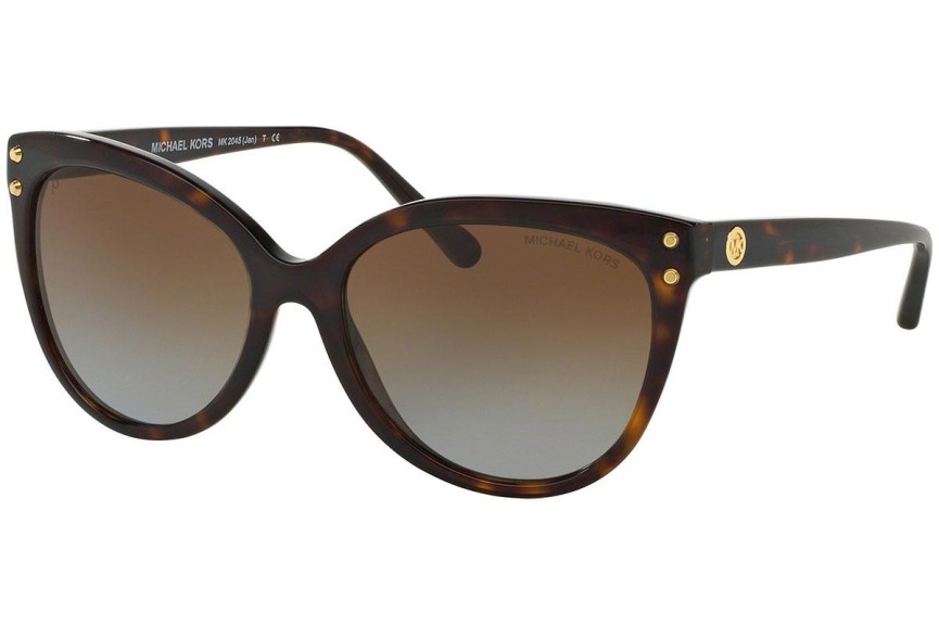 Sluneční brýle Michael Kors Jan MK2045 3006T5 Polarized Squared Havana