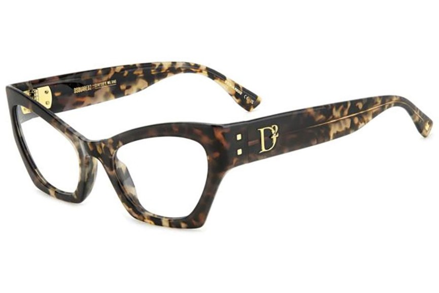 Brýle Dsquared2 D20133 ACI Cat Eye Havana