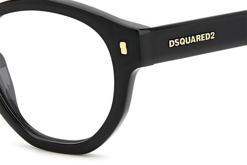 Brýle Dsquared2 D20131 807 Okrouhlé Černé