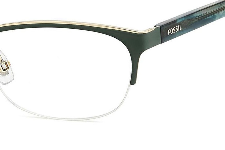 Brýle Fossil FOS7171/G 1ED Cat Eye Zelené