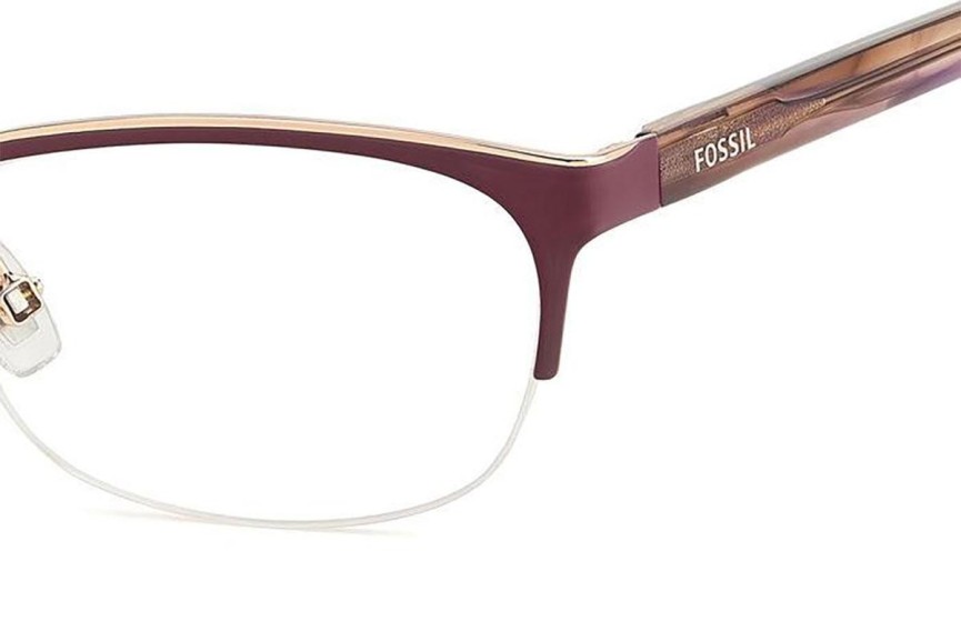 Brýle Fossil FOS7171/G C9A Cat Eye Červené