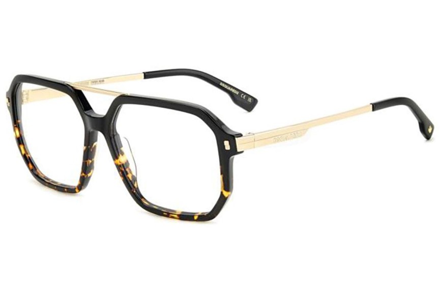 Brýle Dsquared2 D20123 WR7 Squared Černé