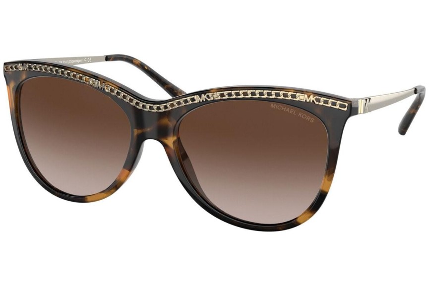 Sluneční brýle Michael Kors Copenhagen MK2141 300613 Squared Havana