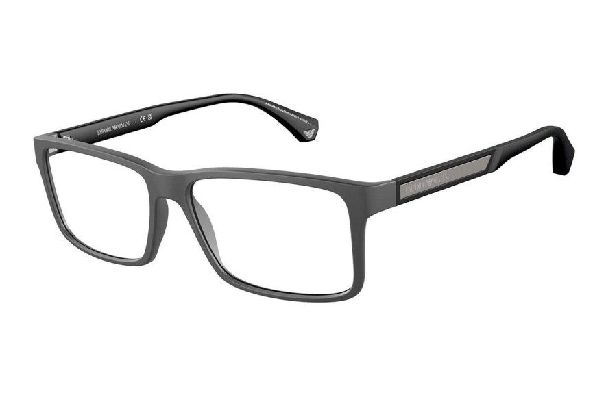 Brýle Emporio Armani EA3038 5126 Squared Šedé