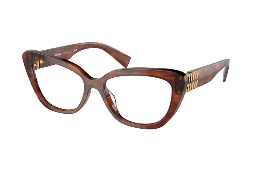 Brýle Miu Miu MU05VV 11Q1O1 Cat Eye Havana