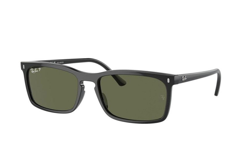 Sluneční brýle Ray-Ban RB4435 901/58 Polarized Obdélníkové Černé