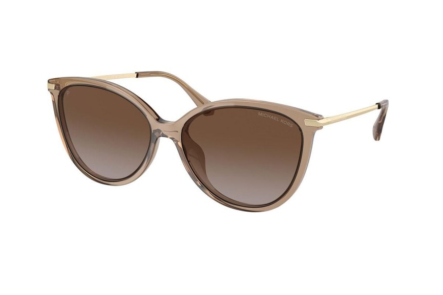 Sluneční brýle Michael Kors Dupont MK2184U 3938T5 Polarized Cat Eye Hnědé