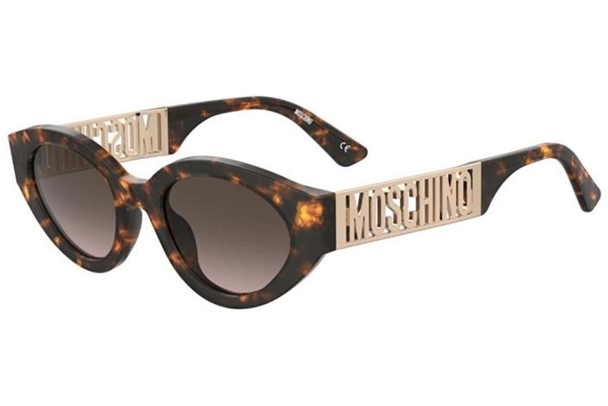 Sluneční brýle Moschino MOS160/S 086/HA Oválné Havana