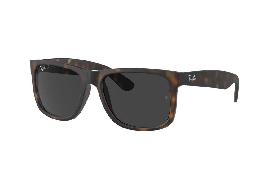 Sluneční brýle Ray-Ban Justin RB4165 865/87 Polarized Squared Havana