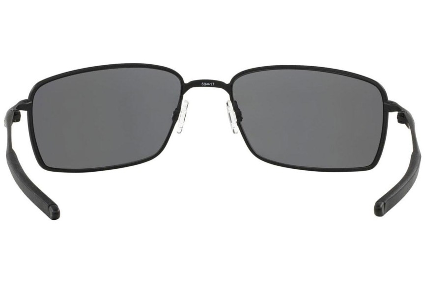 Sluneční brýle Oakley Square Wire OO4075-05 Polarized Obdélníkové Černé