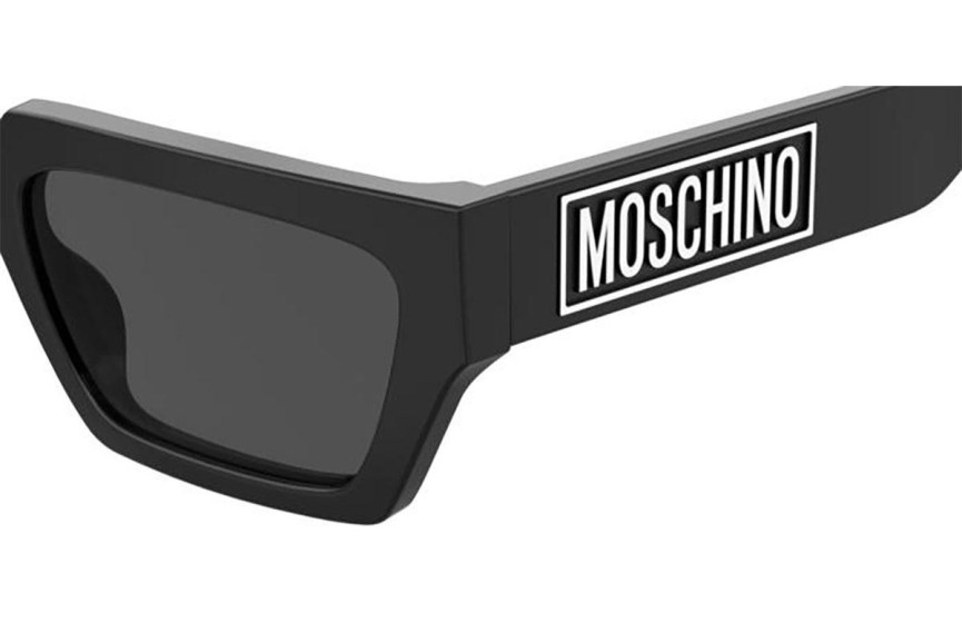 Sluneční brýle Moschino MOS166/S 807/IR Obdélníkové Černé