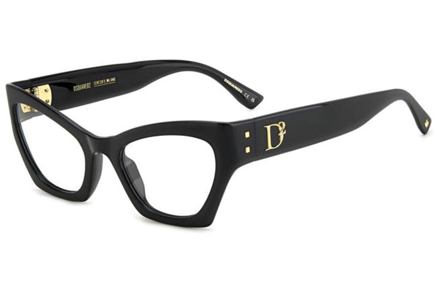 Brýle Dsquared2 D20133 807 Cat Eye Černé