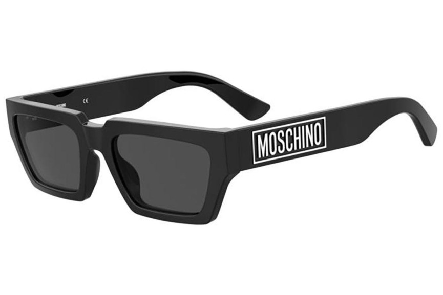 Sluneční brýle Moschino MOS166/S 807/IR Obdélníkové Černé