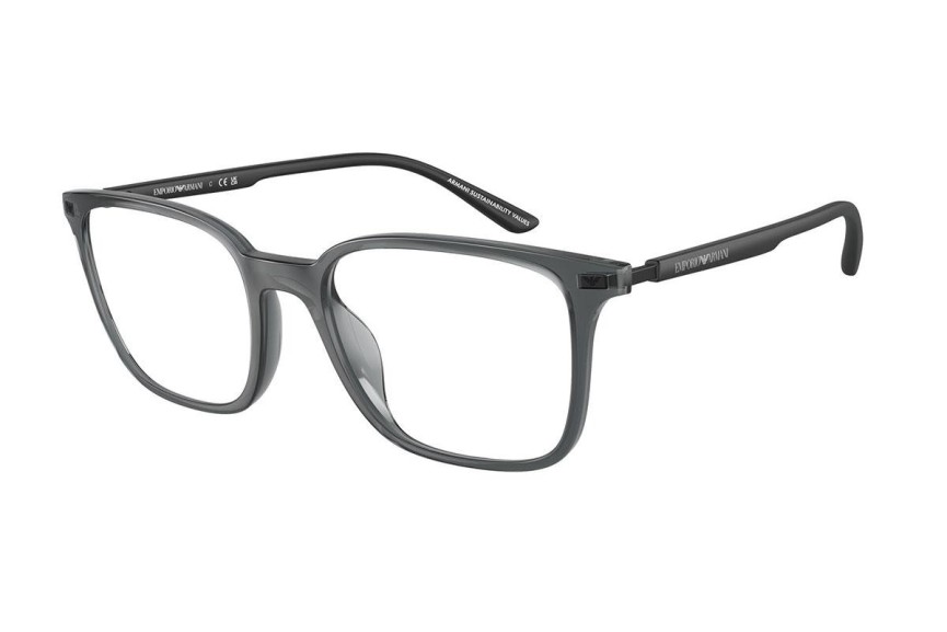 Brýle Emporio Armani EA3242U 6106 Squared Černé