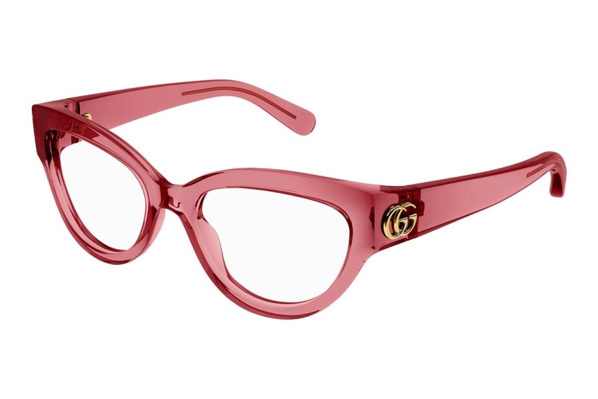 Brýle Gucci GG1598O 003 Cat Eye Červené