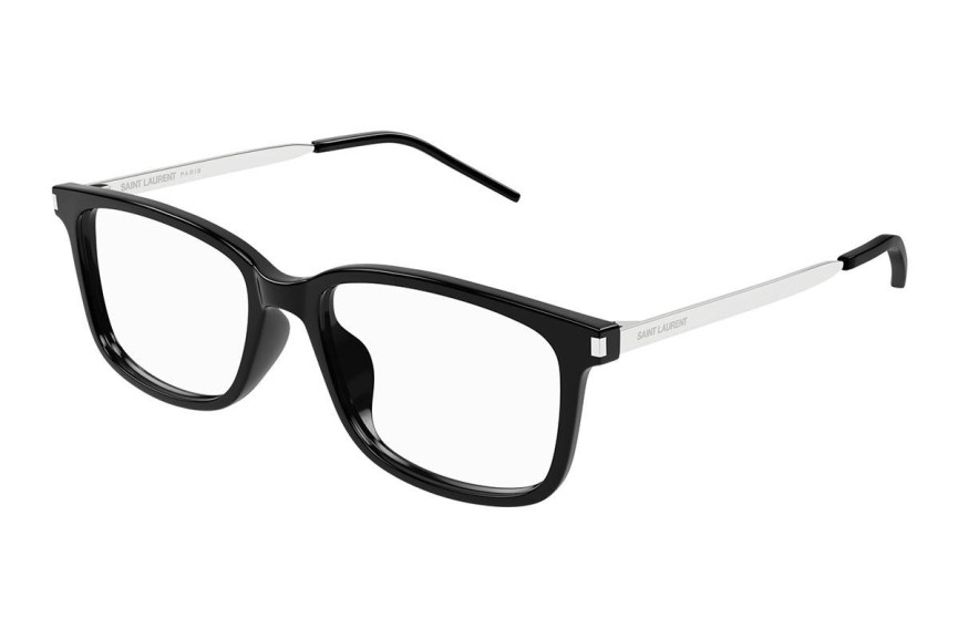 Brýle Saint Laurent SL684/F 001 Squared Černé