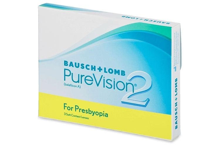 Kontaktní čočky Měsíční PureVision2 for Presbyopia (3 čoček)