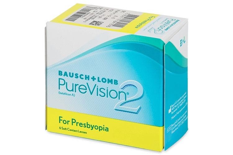 Kontaktní čočky Měsíční PureVision2 for Presbyopia (6 čoček)