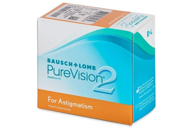 Měsíční PureVision2 for Astigmatism (6 čoček)