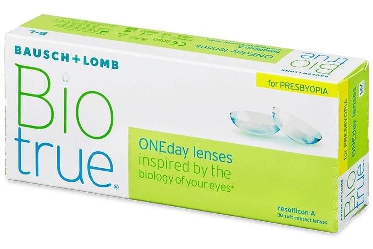 Kontaktní čočky Denní Biotrue ONE Day for Presbyopia (30 čoček)