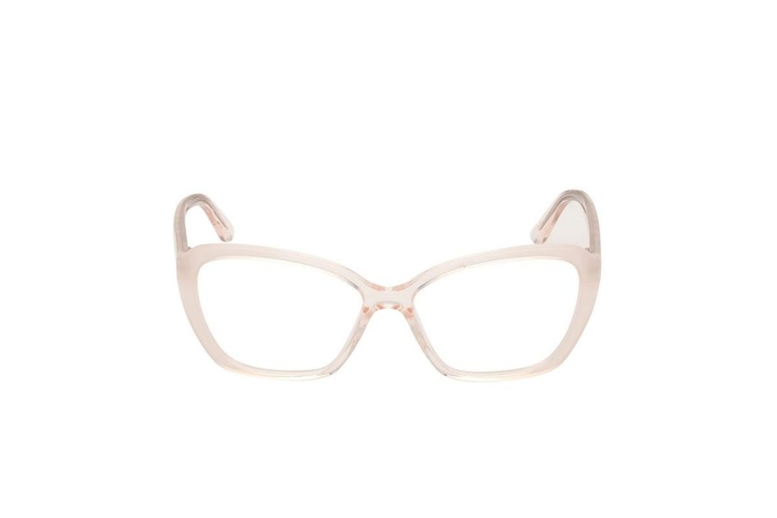 Brýle Guess GU50115 025 Cat Eye Béžové