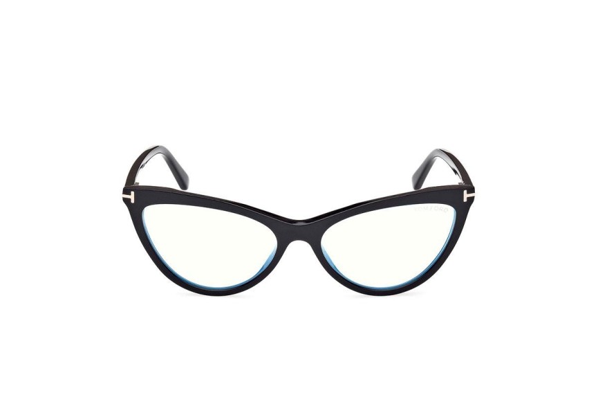 Brýle Tom Ford FT5896-B 001 Cat Eye Černé