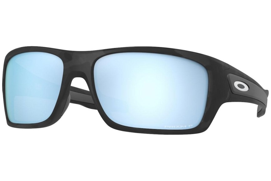 Sluneční brýle Oakley Turbine OO9263-64 Polarized Obdélníkové Černé