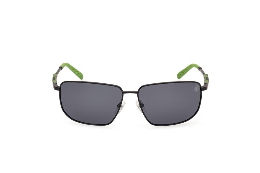 Sluneční brýle Timberland TB00010 02D Polarized Obdélníkové Černé