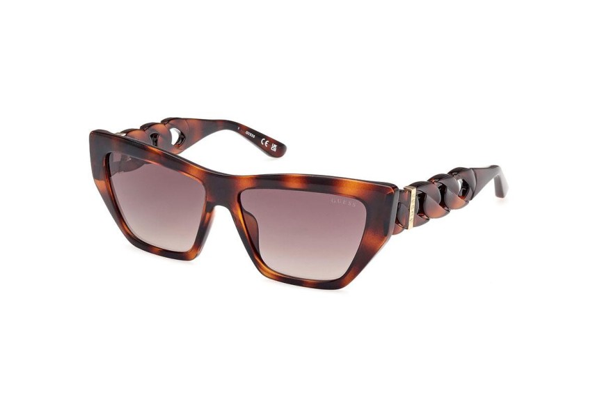 Sluneční brýle Guess GU00111 52F Cat Eye Havana