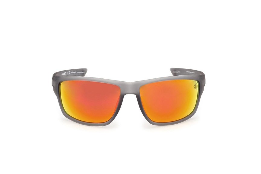 Sluneční brýle Timberland TB00003 20D Polarized Obdélníkové Šedé